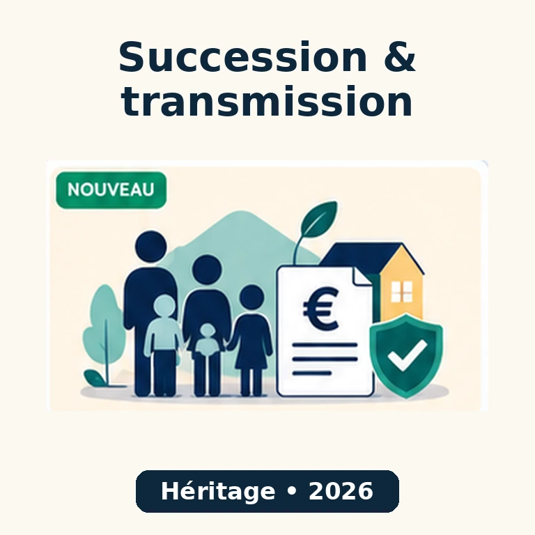 Succession et transmission : héritage, donation et assurance-vie